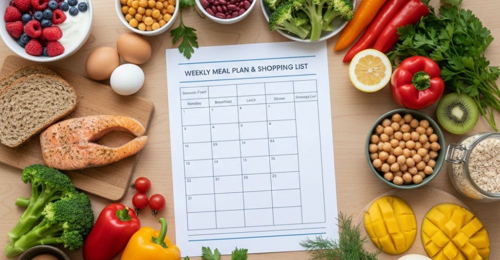 Meal planning for weight loss Brisbane — Angela Vella 45 Dark Blue Fitness